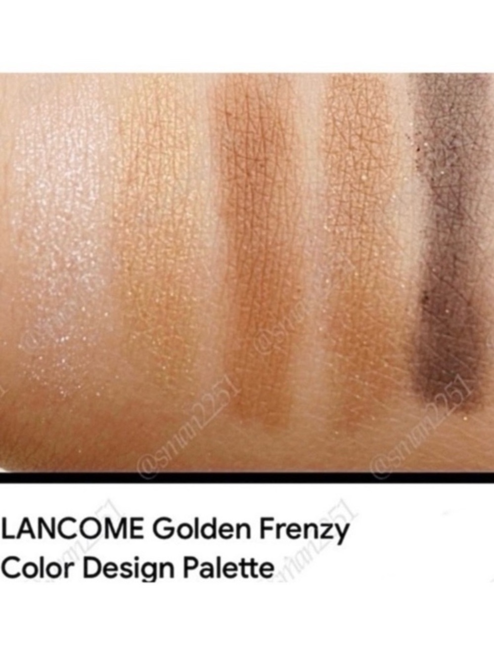 💛NEW!💛Lancôme 103 Golden Frenzy Color Design Eyeshadow Palette BRAND NEW! - Picture 2 of 7